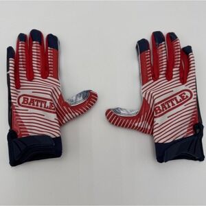 Battle Sports STARS AND STRIPES YOUTH Football Receiver Gloves - M